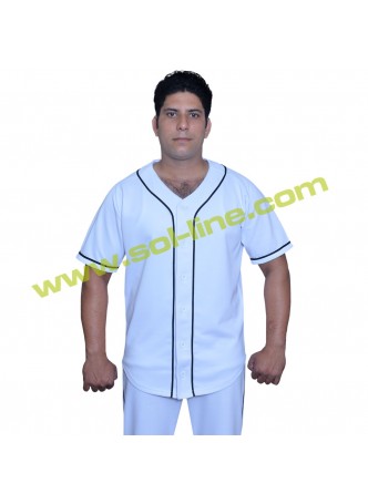 Pro Weight Black Stripe Baseball Jerseys